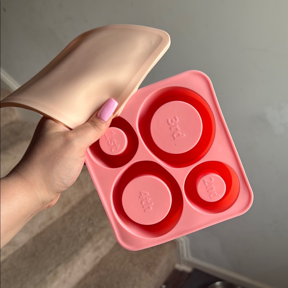 Silicone Stanley Mold Set in Pink and Red